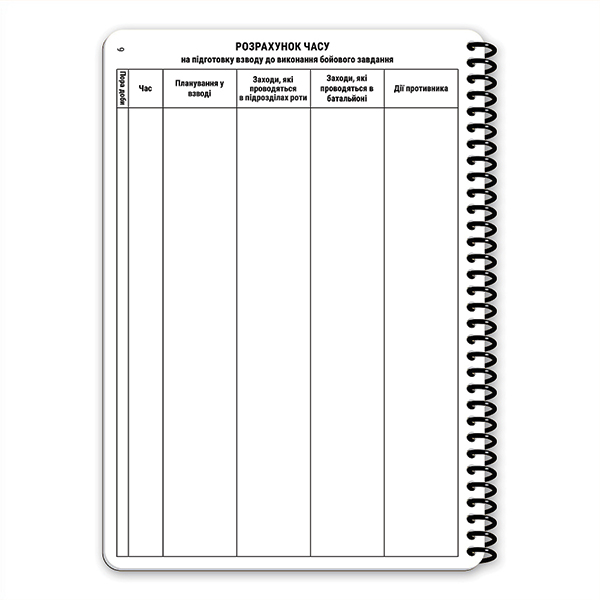 Ecopybook Tactical Блокнот командира взводу. Фото 13