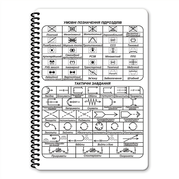 Ecopybook Tactical Блокнот командира взводу. Фото 19