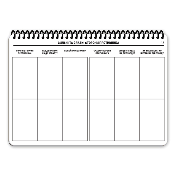 Ecopybook Tactical Блокнот командира взводу. Фото 5