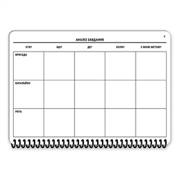 Ecopybook Tactical Блокнот командира взводу. Фото 6