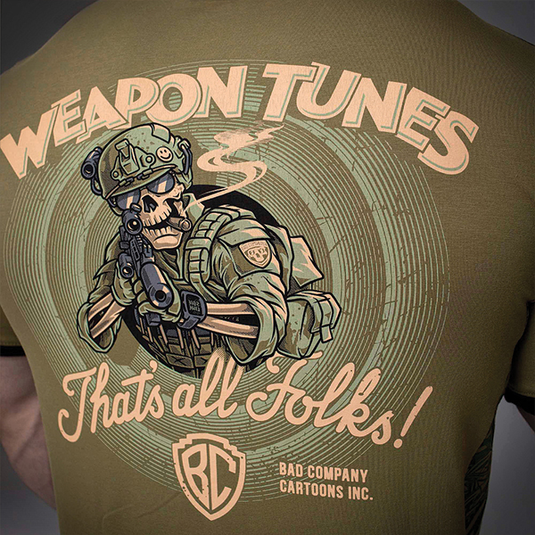 Bad Company футболка Weapon Tunes. Фото 10