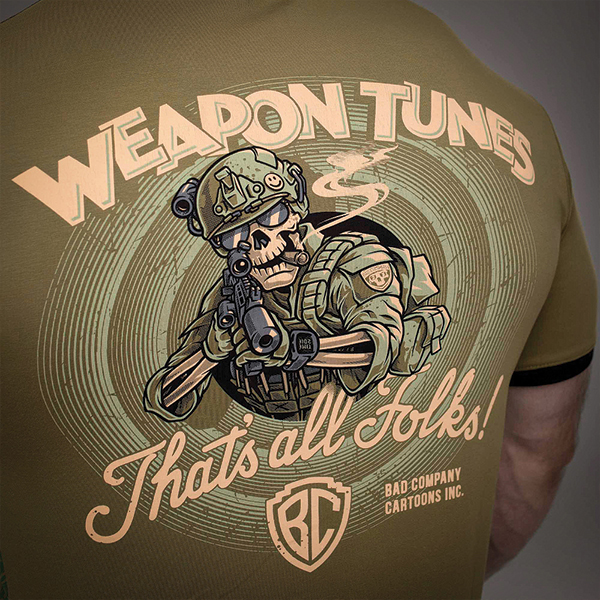 Bad Company футболка Weapon Tunes. Фото 8