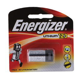 ENERGIZER батарейка CR123