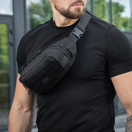 M-Tac сумка Waist Bag Gen.II Black. Фото 9