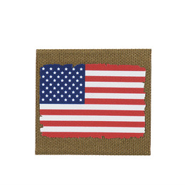 M-Tac MOLLE Patch прапор США Full Color/Coyote