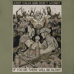 M-Tac футболка Keep Calm Light Olive. Фото 5