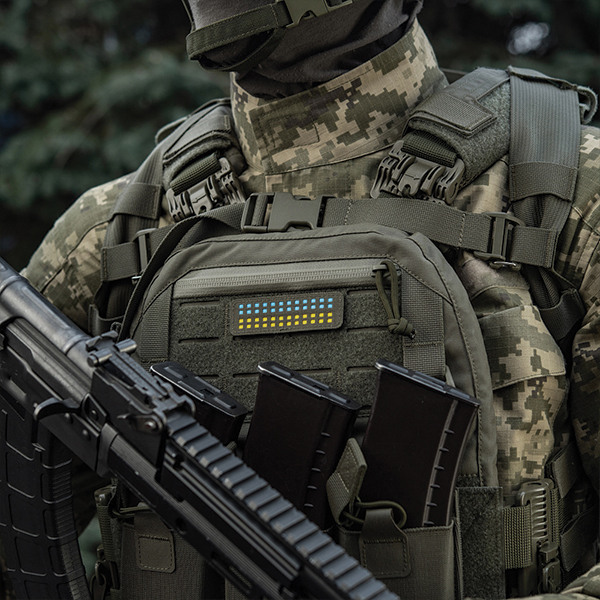 M-Tac нашивка прапор України 25х80 Laser Cut Ranger Green/Yellow/Blue/GID. Фото 4