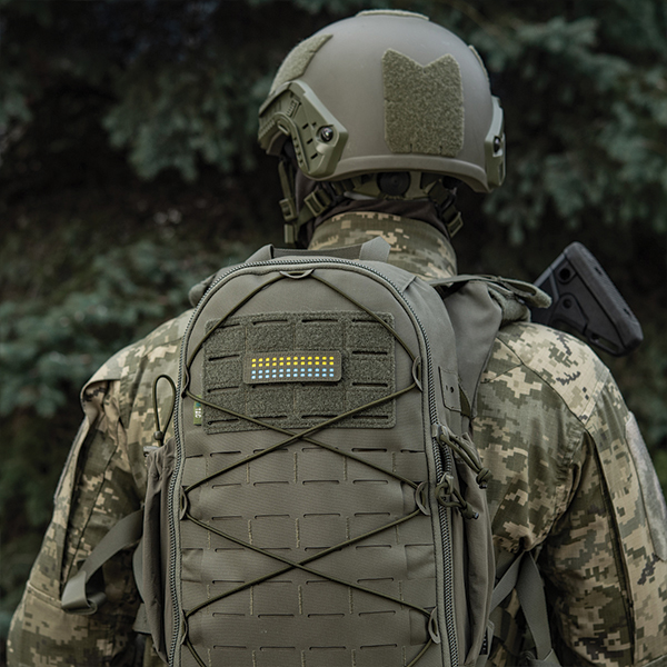 M-Tac нашивка прапор України 25х80 Laser Cut Ranger Green/Yellow/Blue/GID. Фото 5
