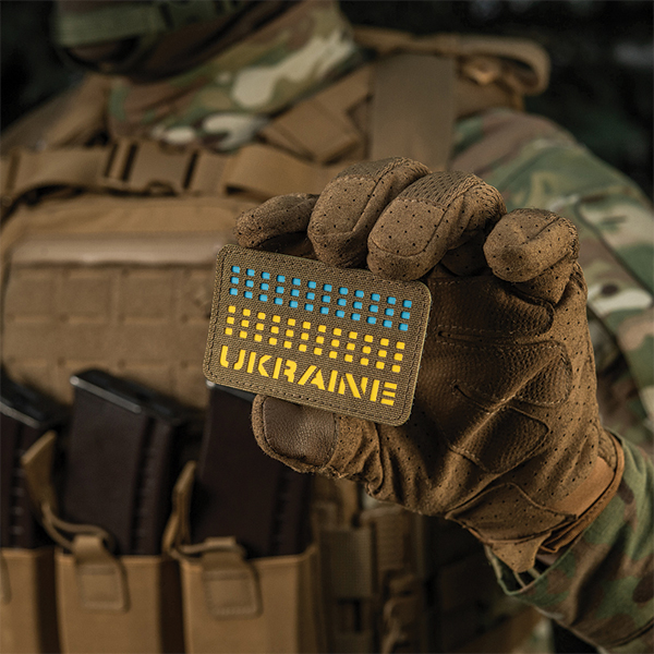 M-Tac нашивка Ukraine Laser Cut Coyote/Yellow/Blue/GID. Фото 17