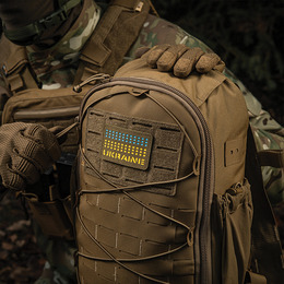 M-Tac нашивка Ukraine Laser Cut Coyote/Yellow/Blue/GID. Фото 13
