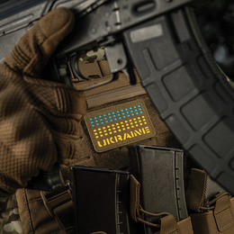 M-Tac нашивка Ukraine Laser Cut Coyote/Yellow/Blue/GID. Фото 15