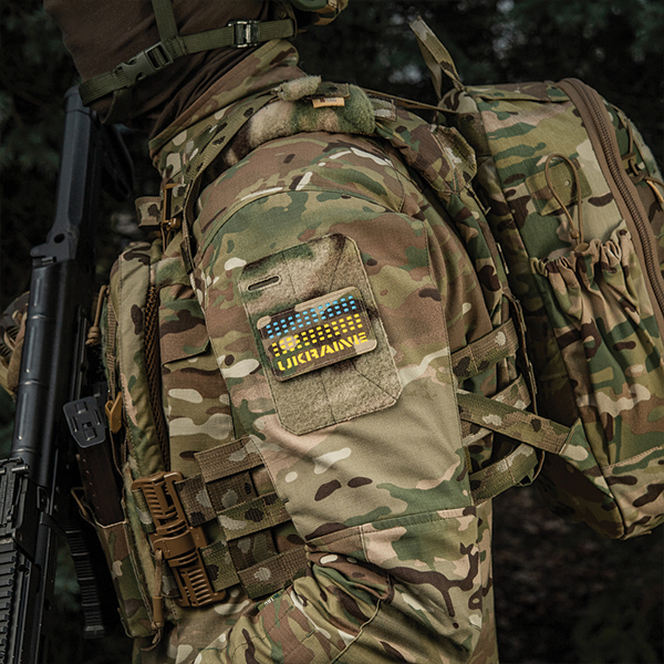 M-Tac нашивка Ukraine Laser Cut Multicam/Yellow/Blue/GID. Фото 10