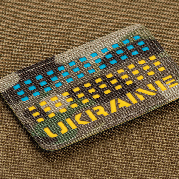 M-Tac нашивка Ukraine Laser Cut Multicam/Yellow/Blue/GID. Фото 3