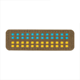 M-Tac нашивка прапор України 25х80 Laser Cut Coyote/Yellow/Blue/GID