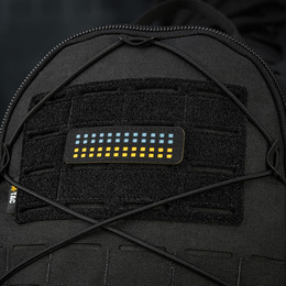 M-Tac нашивка прапор України 25х80 Laser Cut Black/Yellow/Blue/GID. Фото 10