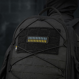 M-Tac нашивка прапор України 25х80 Laser Cut Black/Yellow/Blue/GID. Фото 3