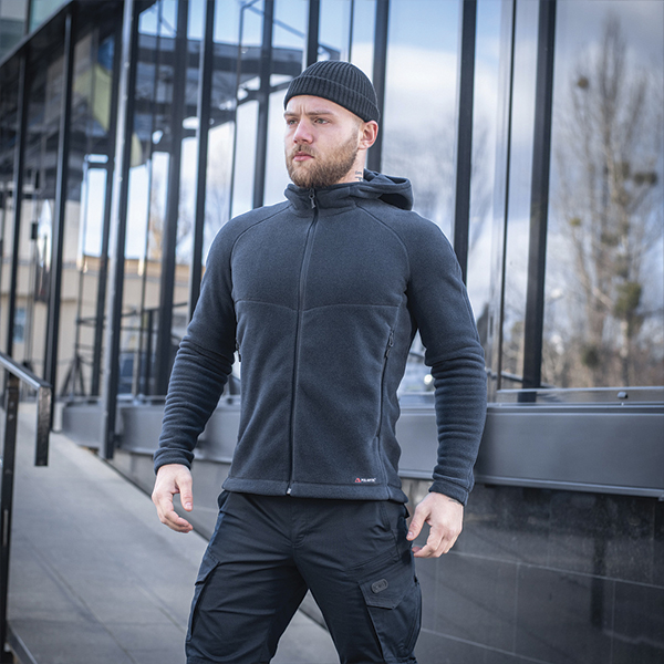 M-Tac кофта Sprint Fleece Polartec Dark Navy Blue. Фото 6