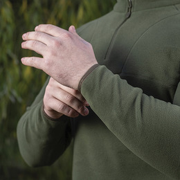 M-Tac кофта Delta Polartec реглан Army Olive. Фото 13