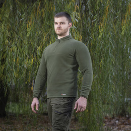M-Tac кофта Delta Polartec реглан Army Olive. Фото 7