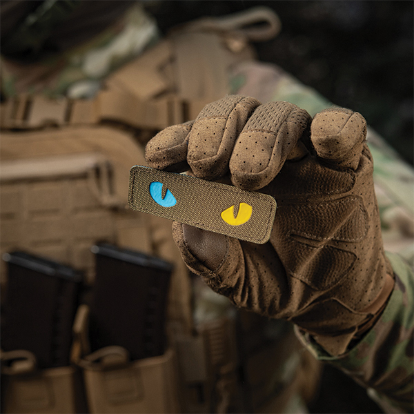 M-Tac нашивка Cat Eyes Laser Cut Coyote/Yellow/Blue/GID. Фото 10