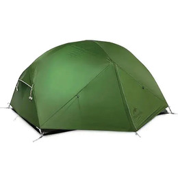 Намет надлегкий двомісний з футпринтом Naturehike Mongar NH17T007-M, 210T Темно-Зелений