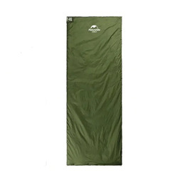 Спальник надлегкий Naturehike Summer LW180 NH21MSD09 лівий, (15°C), p-p XL Зелений
