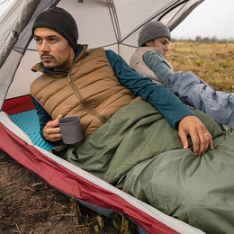 Спальник надлегкий Naturehike Summer LW180 NH21MSD09 лівий, (15°C), p-p XL Зелений. Фото 4