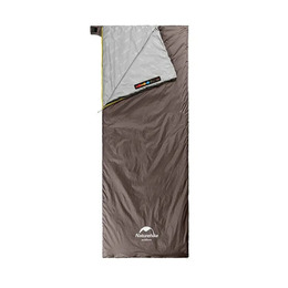 Спальник надлегкий Naturehike Summer LW180 NH21MSD09 правий, (15°C), p-p XL Коричневий