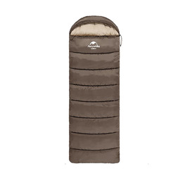 Спальник з капюшоном Naturehike U350S NH20MSD07, (-3°C), правий, коричневий