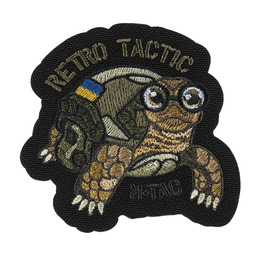 M-Tac нашивка Retro Tactic (вишивка) Black