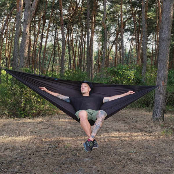 Ультралегкий гамак Levitate Ultralight Black. Фото 7