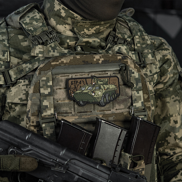 M-Tac нашивка БТР 4 (PVC). Фото 6