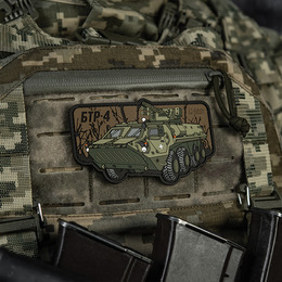 M-Tac нашивка БТР 4 (PVC). Фото 5