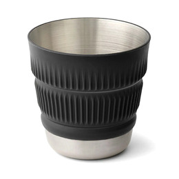 Чашка складна Sea to Summit Detour Stainless Steel Collapsible Mug, Beluga Black