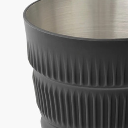 Чашка складна Sea to Summit Detour Stainless Steel Collapsible Mug, Beluga Black. Фото 4