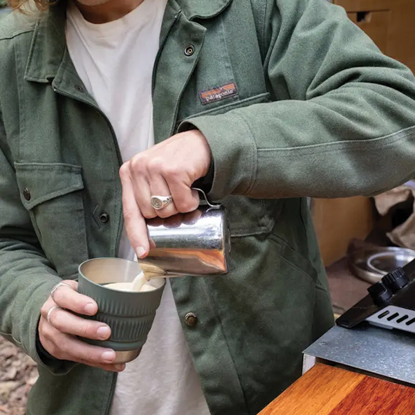 Чашка складна Sea to Summit Detour Stainless Steel Collapsible Mug, Laurel Wreath Green. Фото 9