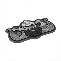 M-Tac нашивка Viking’s Drakkar Black/Grey