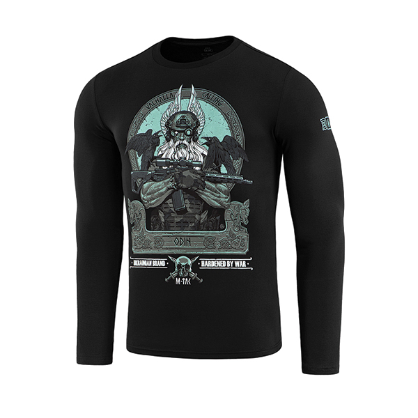 M-Tac футболка Odin Mystery довгий рукав Black