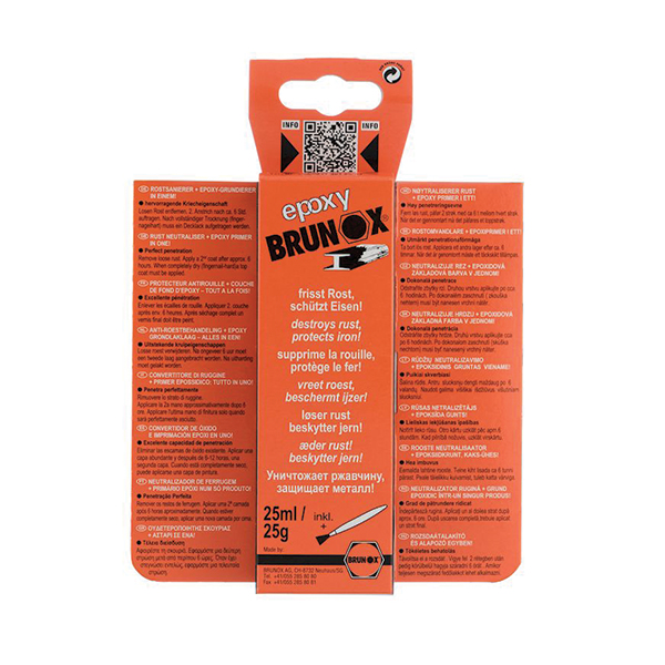 Brunox Epoxy нейтралізатор іржі блістер 25ml