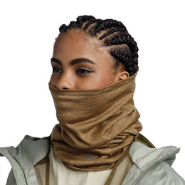 Шарф-труба Buff Lightweight Merino Wool Multistripe Coyot, S. Фото 3
