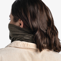 Шарф-труба Buff Lightweight Merino Wool, Solid Bark. Фото 5
