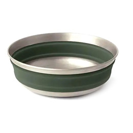 Миска складна Sea to Summit Detour Stainless Steel Collapsible Bowl, Laurel Wreath Green, M
