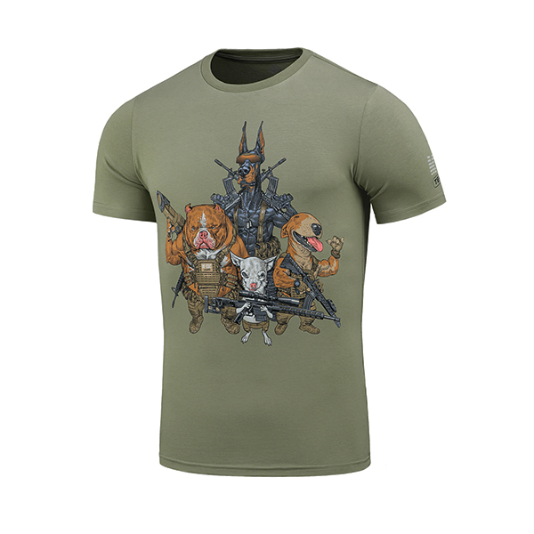 M-Tac футболка Rex team Light Olive