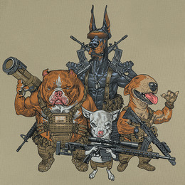 M-Tac футболка Rex team Tan. Фото 5