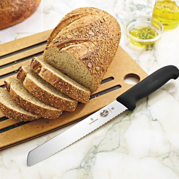 Ніж кухонний Victorinox Fibrox Bread для хліба 21 см. Фото 9