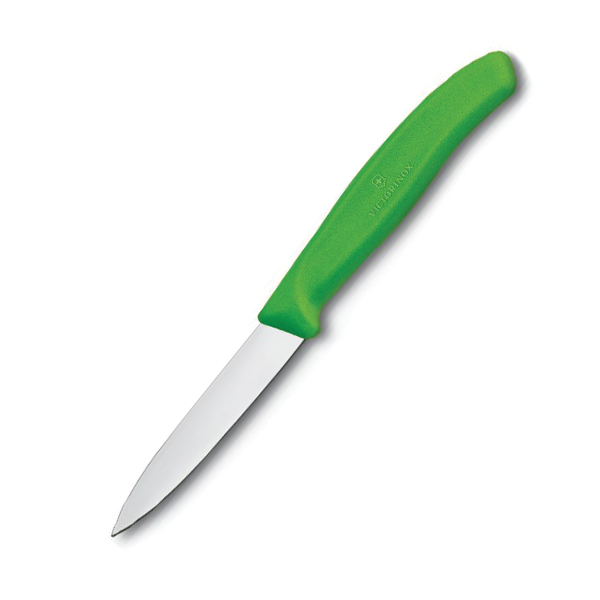 Ніж кухонний Victorinox SwissClassic Paring зелений