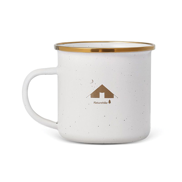 Горнятко емальоване Naturehike CNK2300CW013, біла