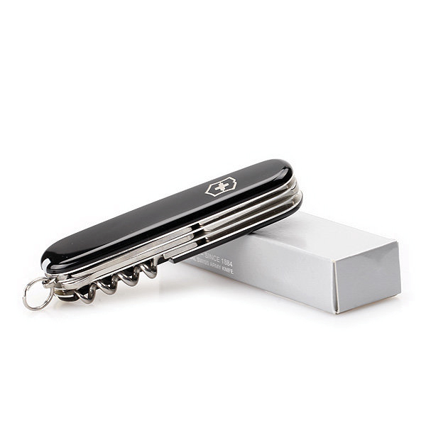 Ніж Victorinox Swiss Army Climber чорний. Фото 3