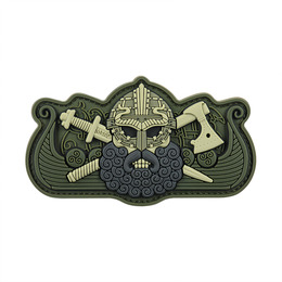 M-Tac нашивка Viking’s Drakkar Black/Olive