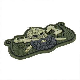 M-Tac нашивка Viking’s Drakkar Black/Olive. Фото 2
